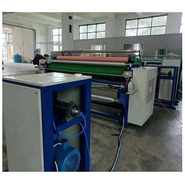 Industry insulation Double side Aluminum foil laminated with Bubble air film Hot oil Laminating Machine