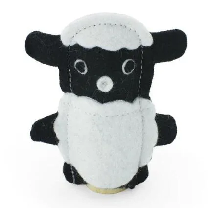 Eco-friendly handmade Animal owl felt  finger puppet