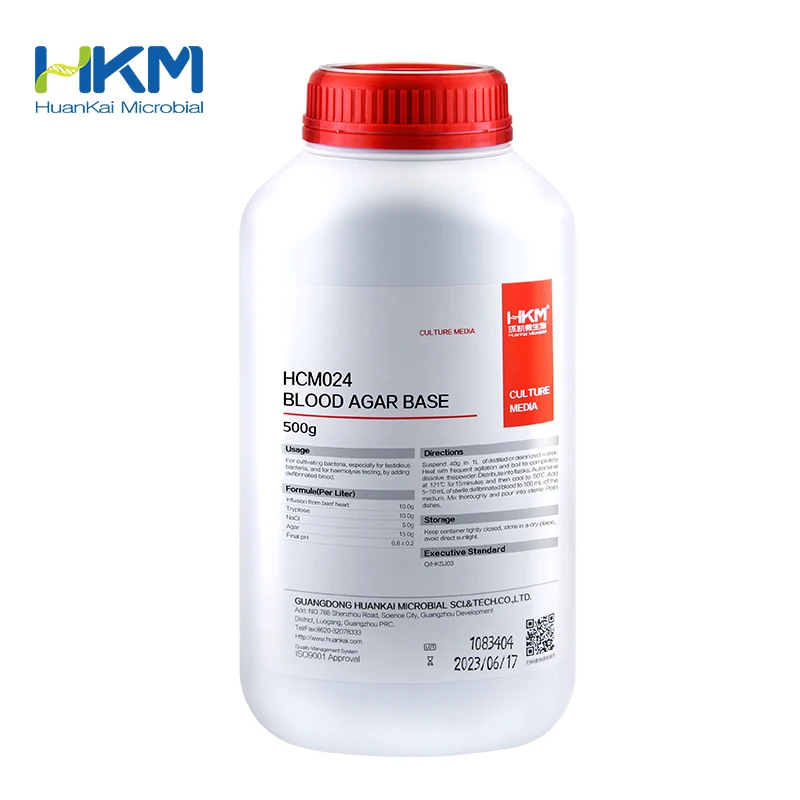 Blood Agar Base for for isolation and cultivation of fastidious microorganisms