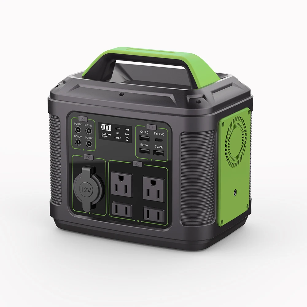 Wholesale Hot selling Fast Charger 300Wh Solar Power Station Portable Power AC DC Type C ports Digital display OEM/ODM
