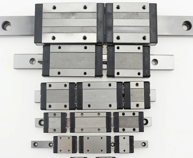 HIWIN HGR15 HGR20 HGR25 HGR30 HGR45 HGR65 Precise Linear Guide Rail And Block Slider Carriage