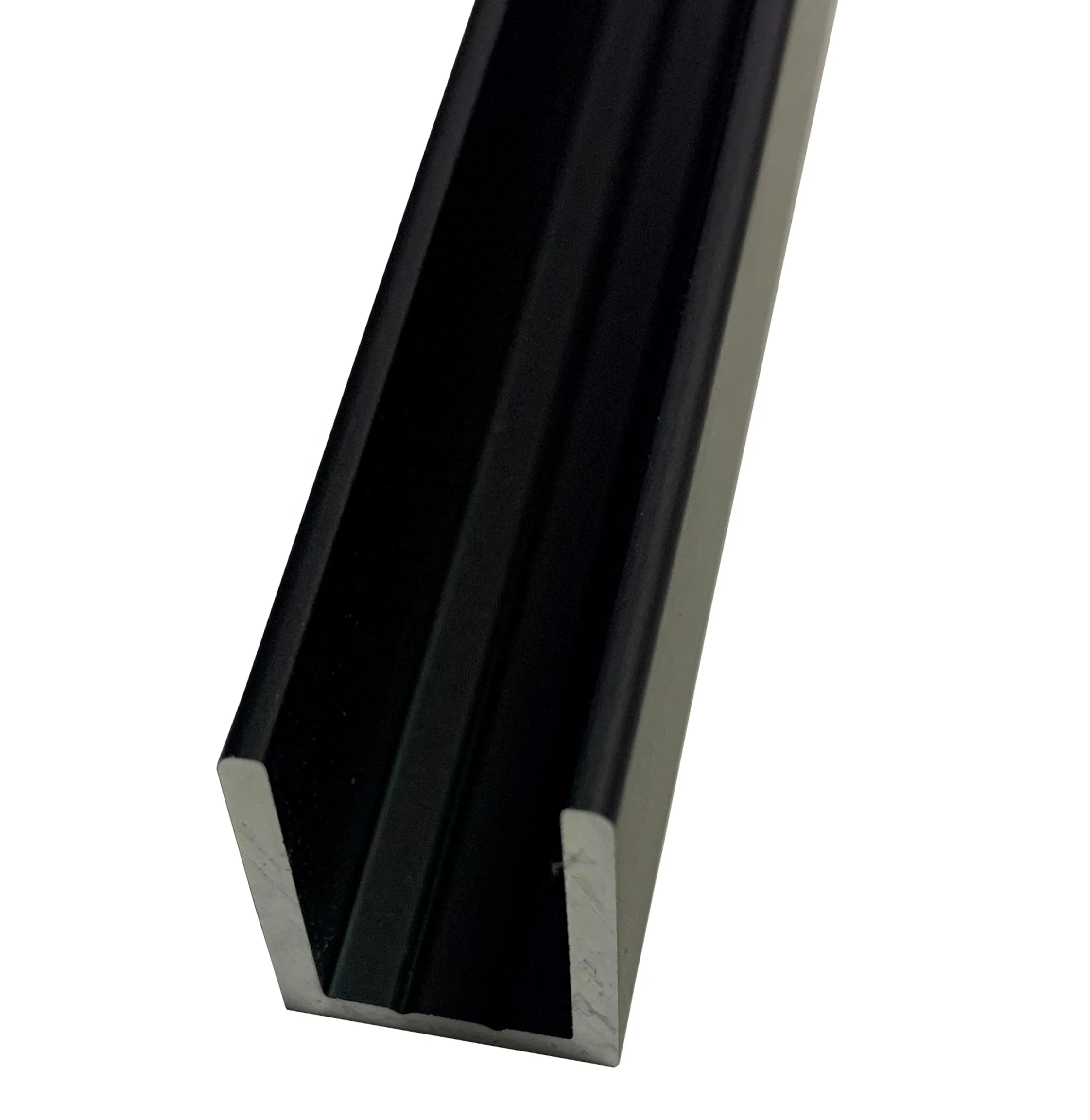 Shower Rooms  Brushed nickel Aluminum Glass channels 10 MM shower glass panels custom size manufacturing