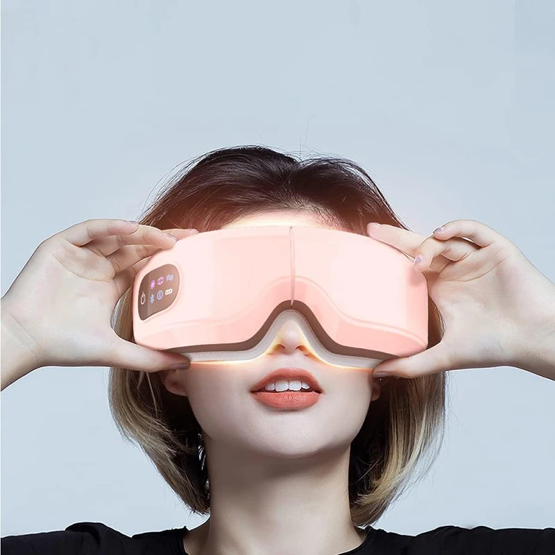 Vibrating Eye Massager Equipment with Bluetooth Airbag Kneading Constant Temperature Eye Massager