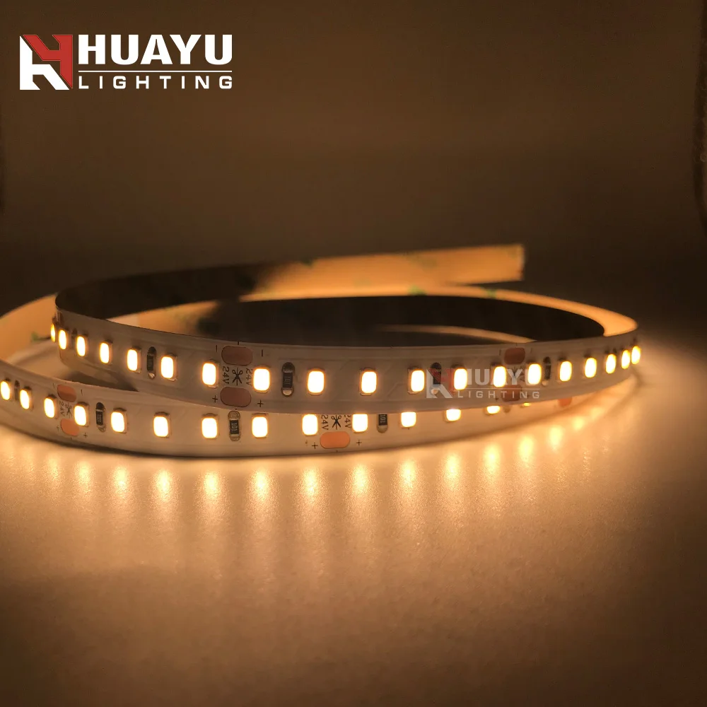 
ETL listed CE RoHS SABER 16ft 24VDC Pro High Output 24VDC 2835 120leds/m Flexible LED Strip 