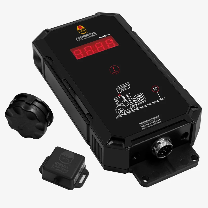 Factory forklift safety overspeed alarm reminder forklift speed control devices support electric diesel forklifts