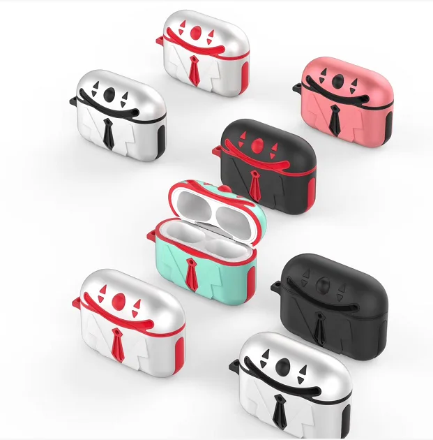 Cute Clown TPU Earpods For Apple Airpods 3Pro 2 in 1Protective Case For Iphone Wirelesps Earphone 2020