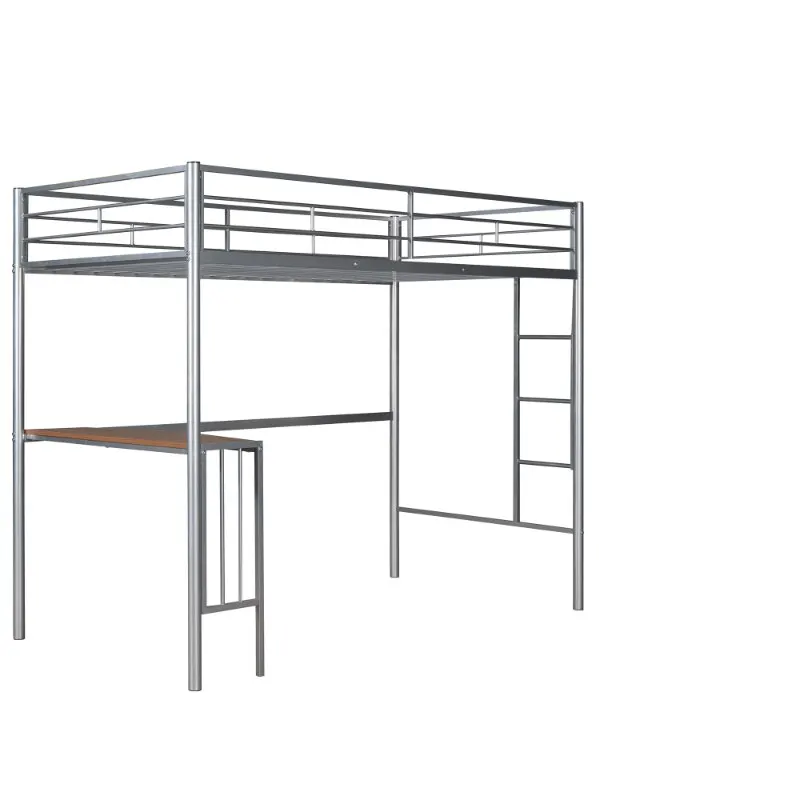 New desgin school furniture apartment loft bed Student Teenage Desk Bunk Beds With Desk for dormitory bed