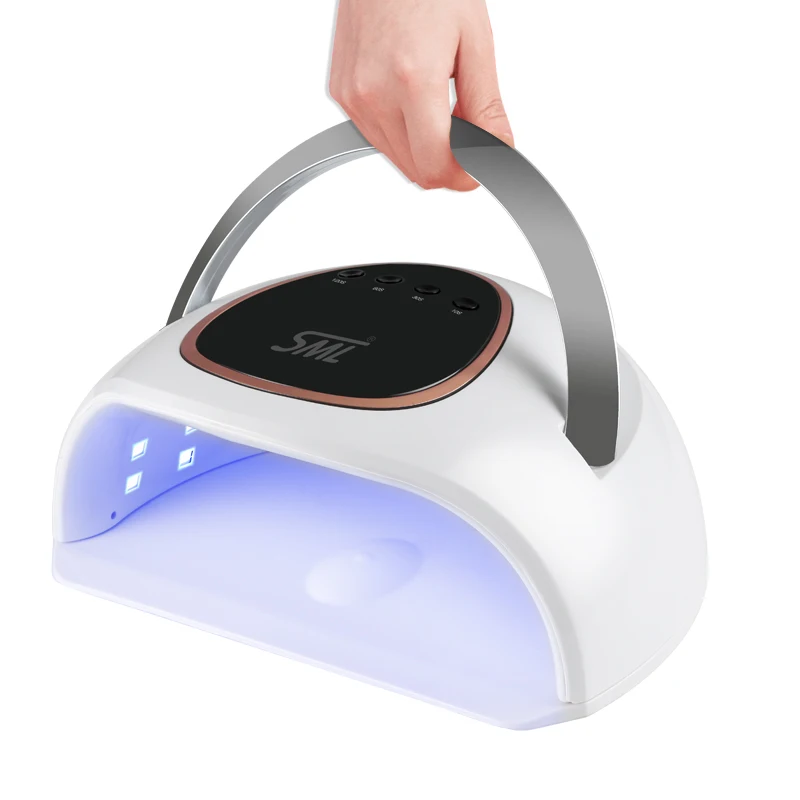SML K2 Factory Wholesale 146W Strong Power UV Nail LED Lamp Polish Dryer Gel Acrylic Curing Light Spa Professional Kits
