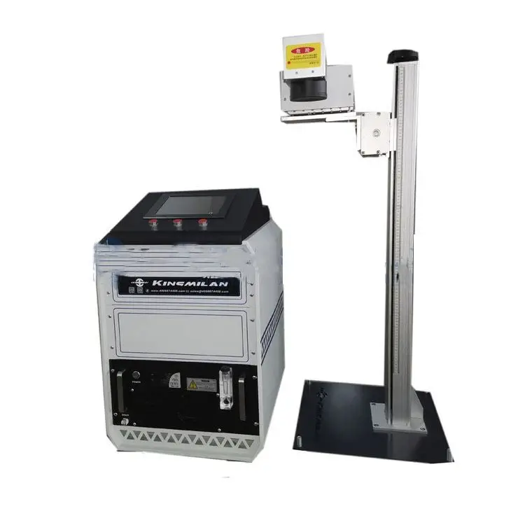 Low Price Portable 20W Gun Laser Marking Machine With Visual Positioning System