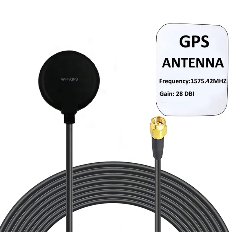wholesale high gain 28dbi active GPS GLONASS Antenna with SMA Fakra