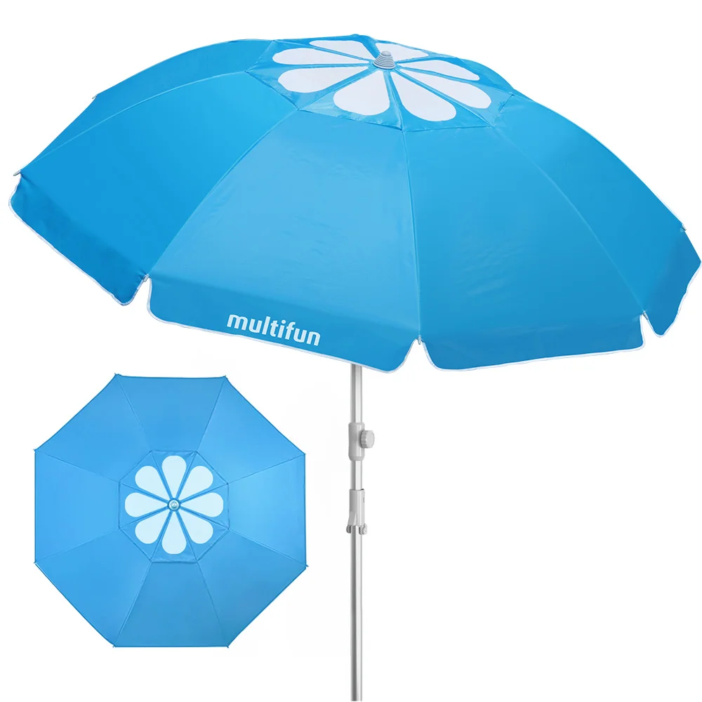 
Factory wholesale customizable beach umbrellas folding beach round umbrellas outdoor umbrellas 