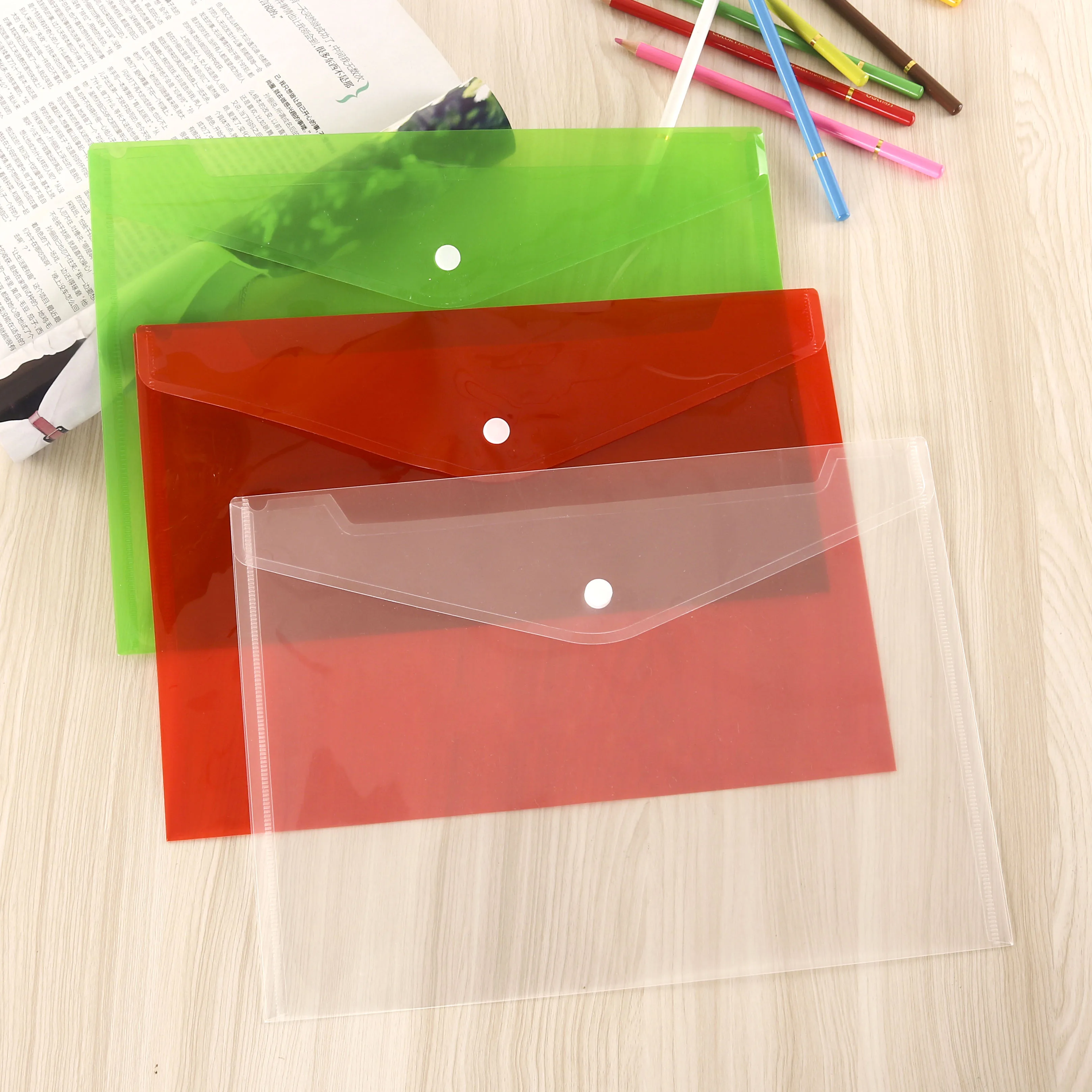 
Custom A4 LOGO magazine file holder 