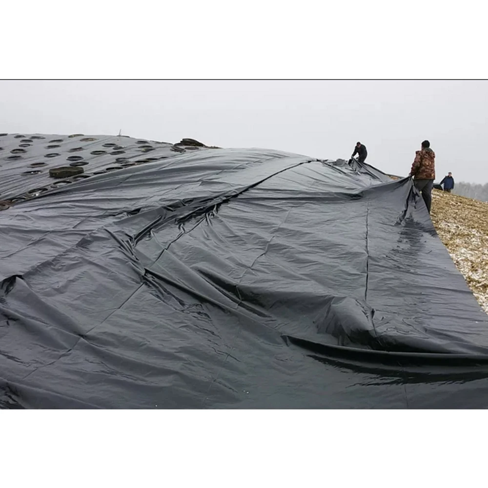 Agriculture Protective Film Powder Coating Black and White For Plastic Silage Cover