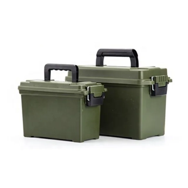 Ammo Crate Plastic Storage Toolbox Ammunition Box