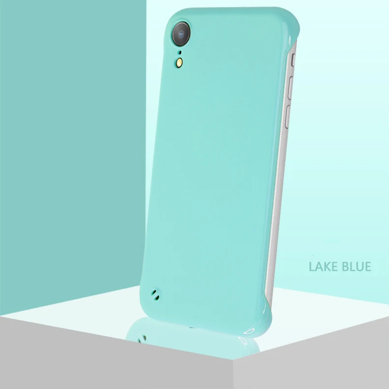 Глянцевый Жесткий ПК материал блеск сотовый телефон чехол для Iphone 11 Pro Max X Xs Xr