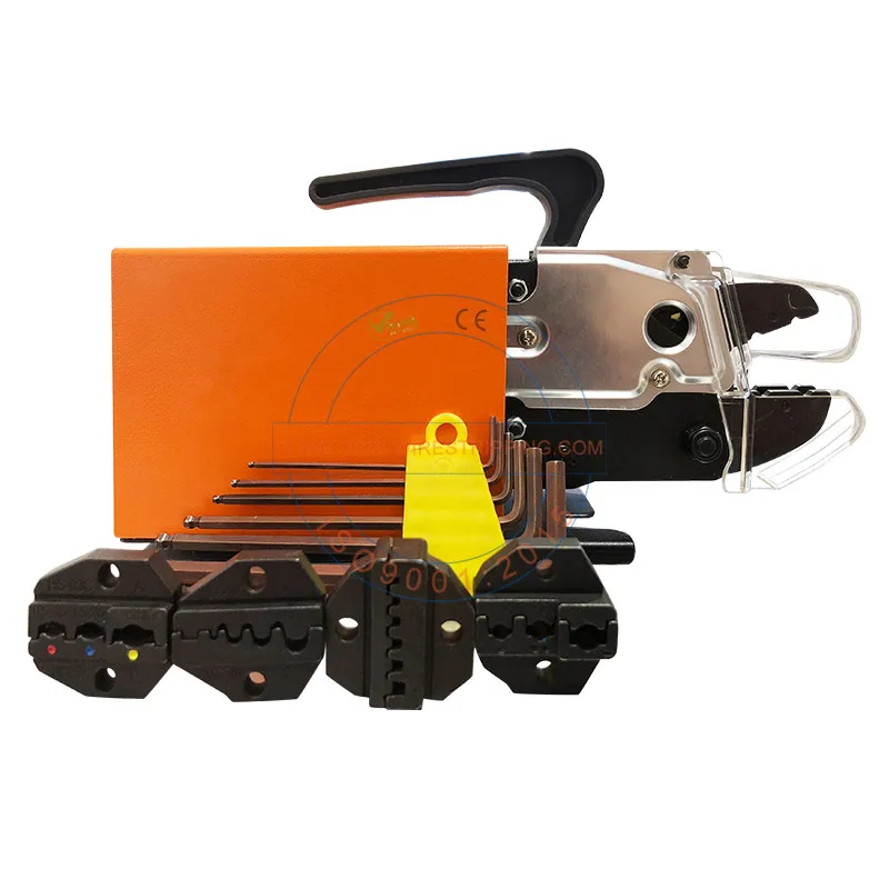 JCW-320 China Manufacturer Crimping Machinery Semi-auto Crimping Machine Pneumatic Ferrule Crimper