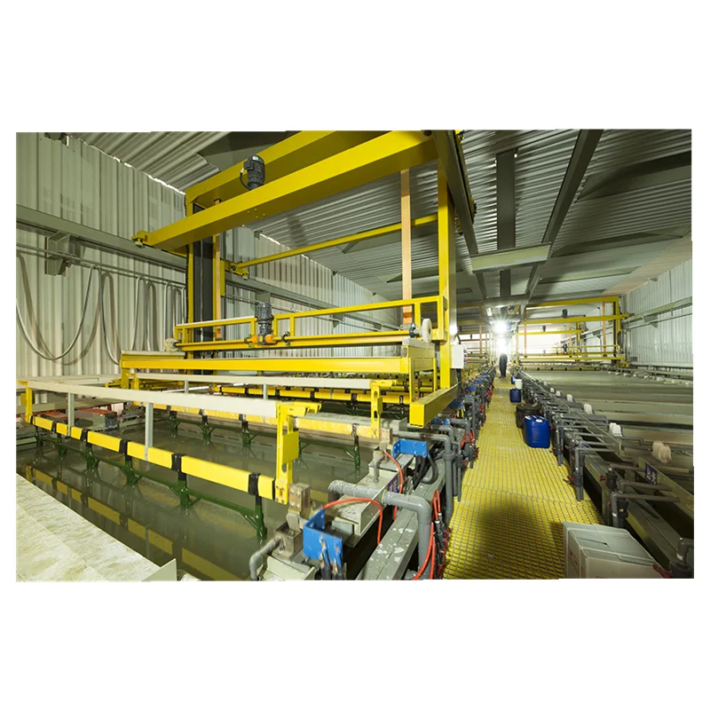 25 years automatic metal surface treatment plating line rack hanging electroplating equipment for environment protection