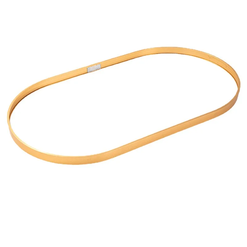 Gold mirror frame aluminum oval art picture photo frames for wholesale oil painting