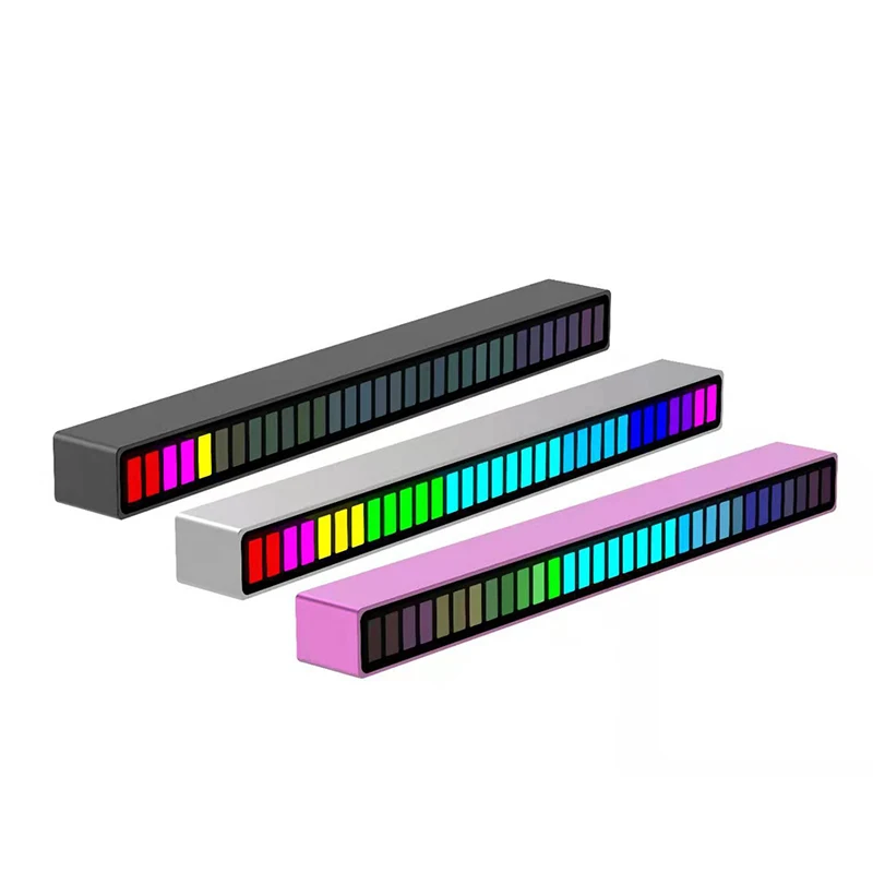 32 бит Уровень звукового управления голосовой RGB Аудио спектра бар пикап ритмом музыки свет для DJ транспортных средств отдыха