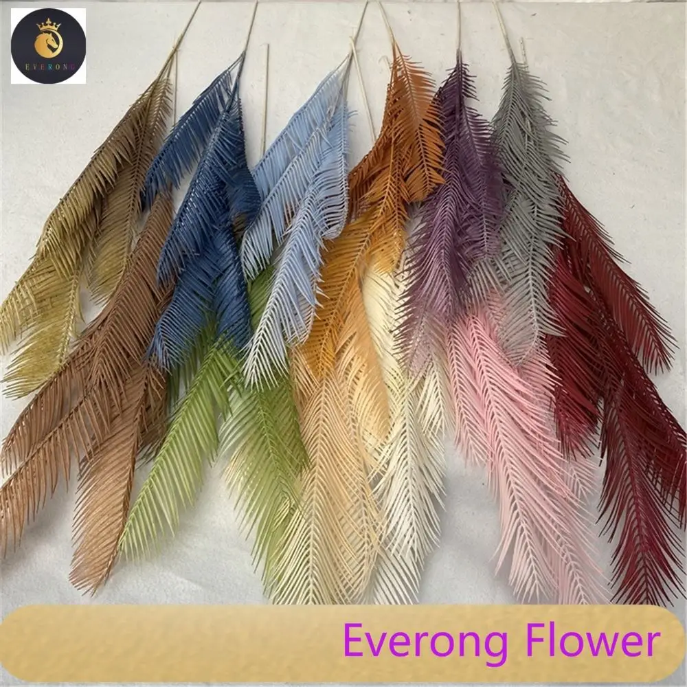 Plastic Artificial Plant Home Decor Flowers Artificial Leaves Cycas Leaf