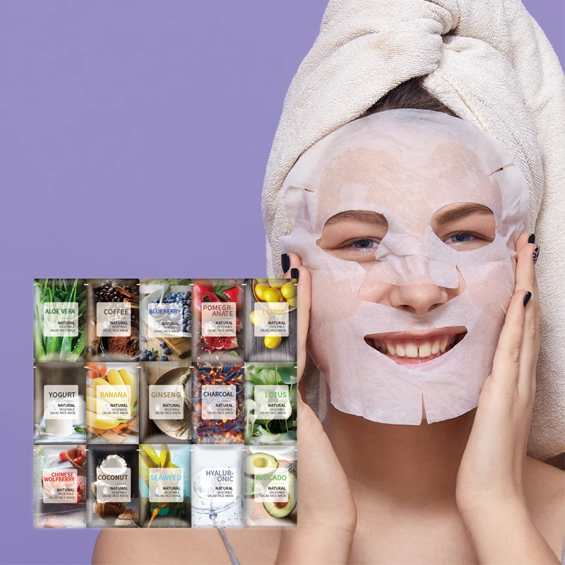 Free Sample Scar Acne Removal Mask Herbal Face Facial Private Label Anti Acne Mask