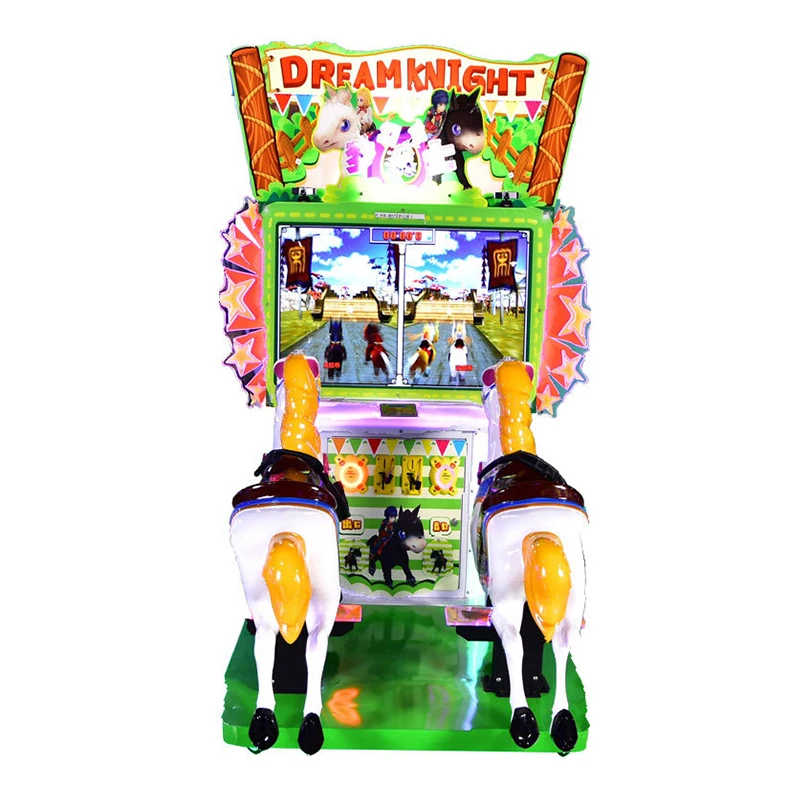 China Factory Horse Racing Kiddie Ride Game Machine Coin Operated Kiddy Ride On Toy