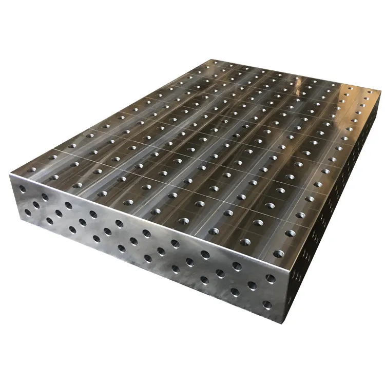 Three dimensional flexible welding platform assembly workbench robot multi hole welding platform manufacturer supplies