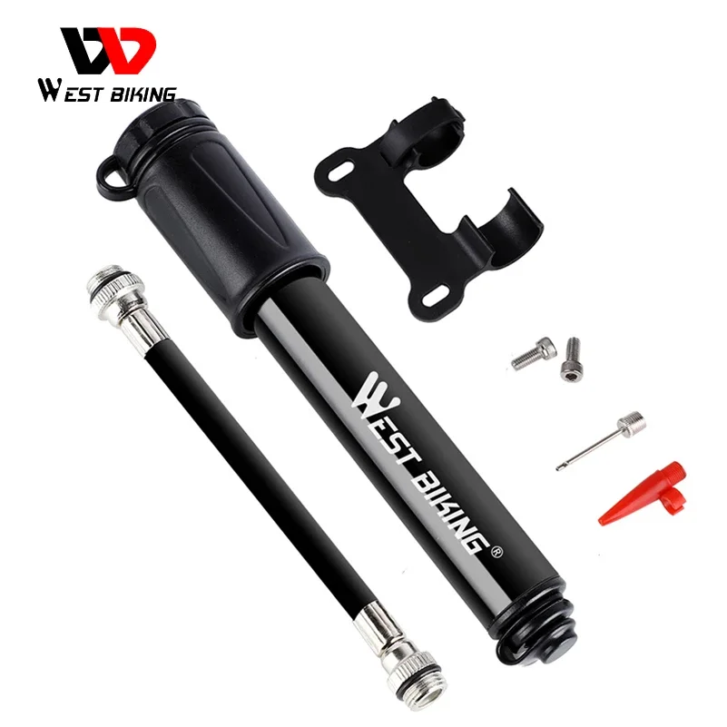 M356 Scooter Portable Bicycle Mini Pump Cycling Hand Air Pump Tire Inflator Schrader Presta Valve Cycling MTB Bike Pump