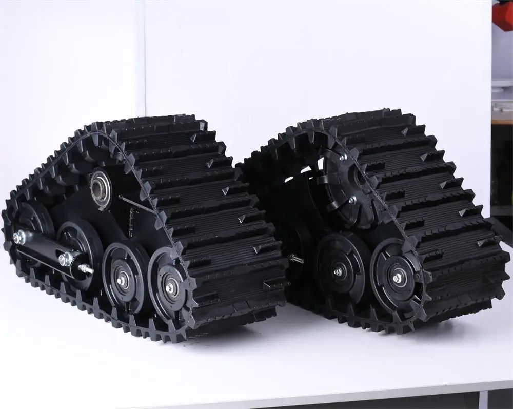 2024 Wear-Resistant Atv Off-Road Motorcycle Kart Accessories Modified Rear Axle Track Wheel Rubber Track for Sale