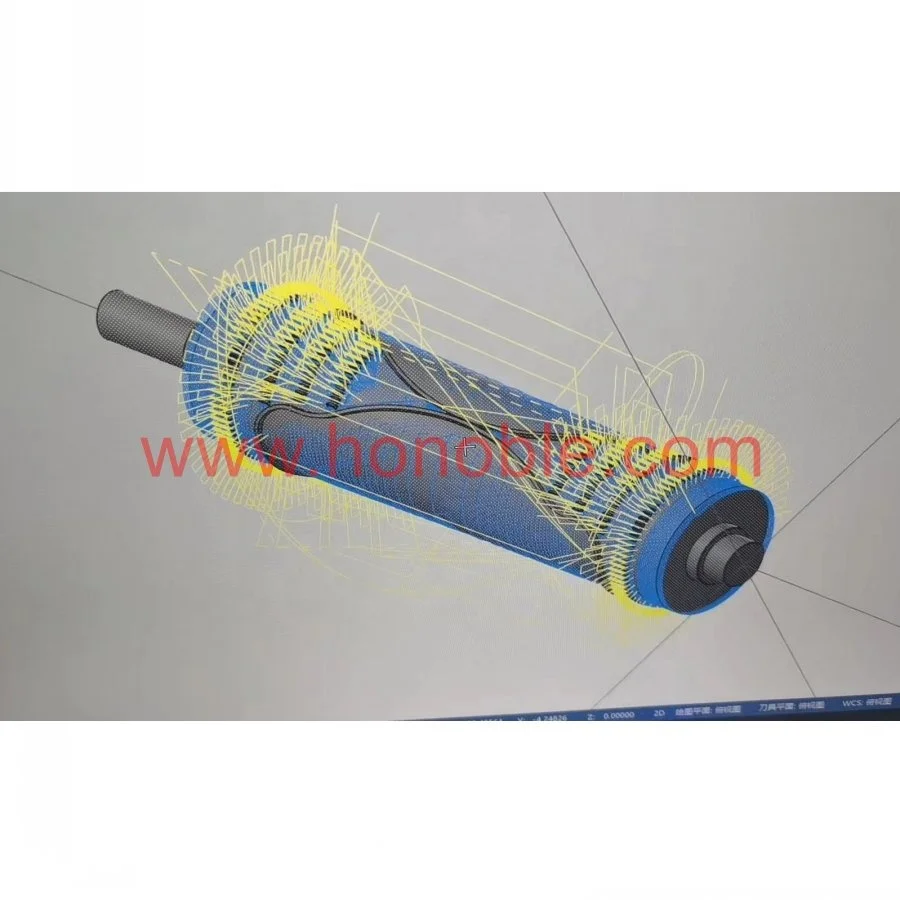 
Knurling shaft knurling roller coponents for N95 face mask machine part 