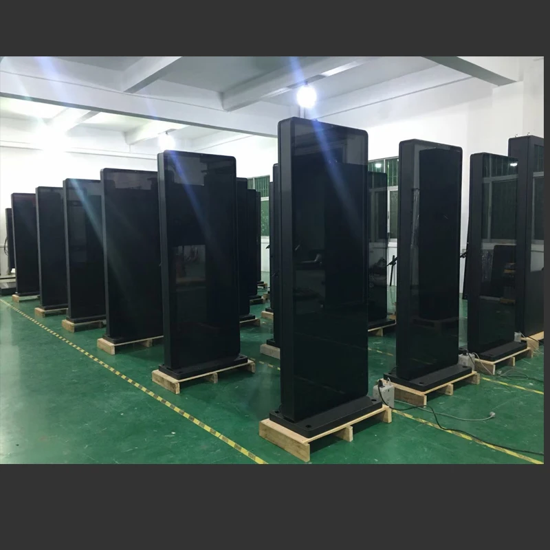 55 дюймов android digital signage наружная реклама экран дисплея с киоск