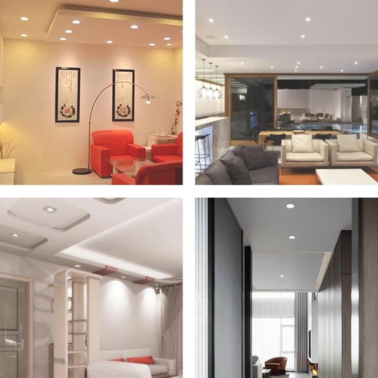 5W 7W 10W App Control Zigbee Smart Mini Downlight 50Mm Cut Out Led Downlight Light Recessed 6W Hotel Residential