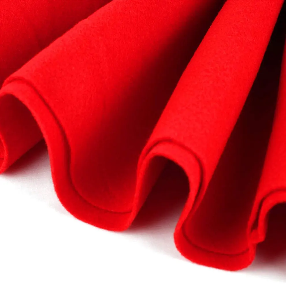 High Density Multi Color Customized 100% polyester Chemical Fiber Fabric Industrial Felt