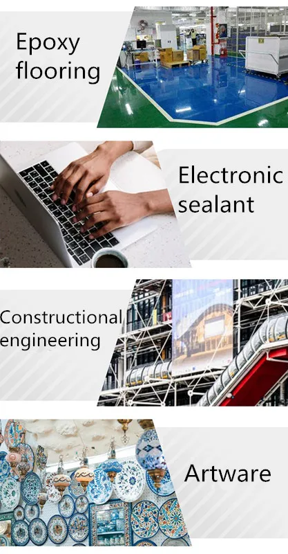 Epoxy Flooring Used Clear Crystal Epoxy Resin With High Epxoy Value Low Viscosity And Light Color