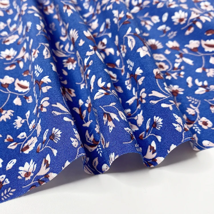 Новейшая Коллекция 100% вискоза вискозная ткань с принтом под заказ для блузок и платьев Моргана