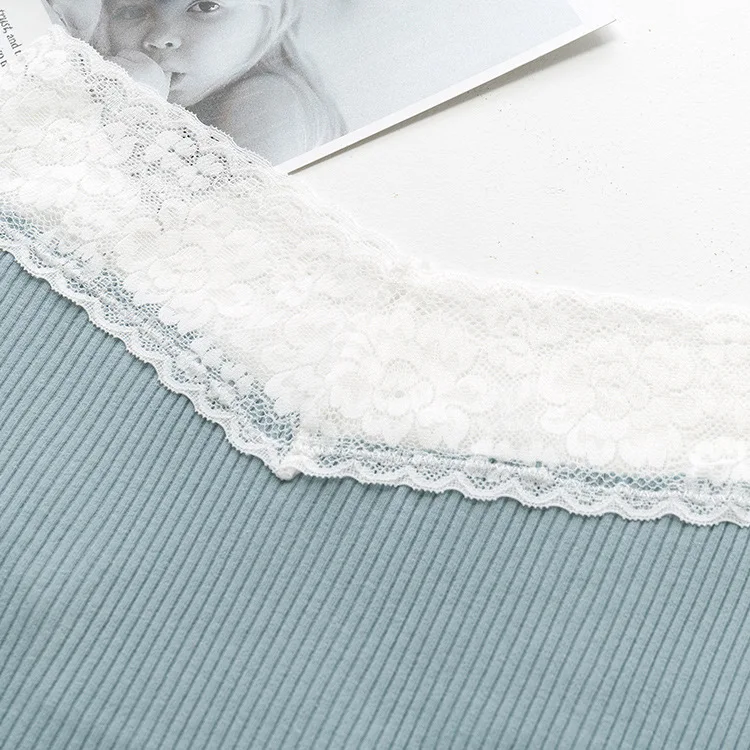 
Women panties hot selling pure cotton panties with lace edge pure cotton mid-waist factory direct sales 