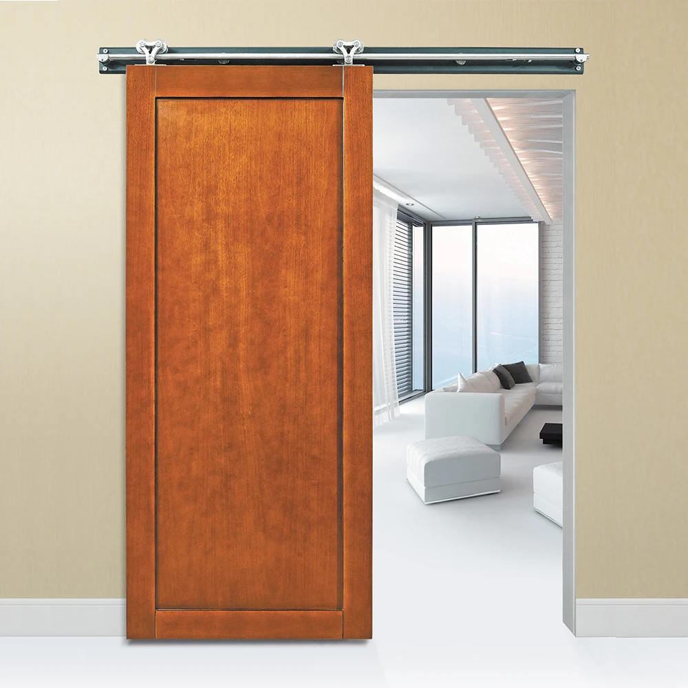 Modern Design Wood Interior Sliding Barn Doors System