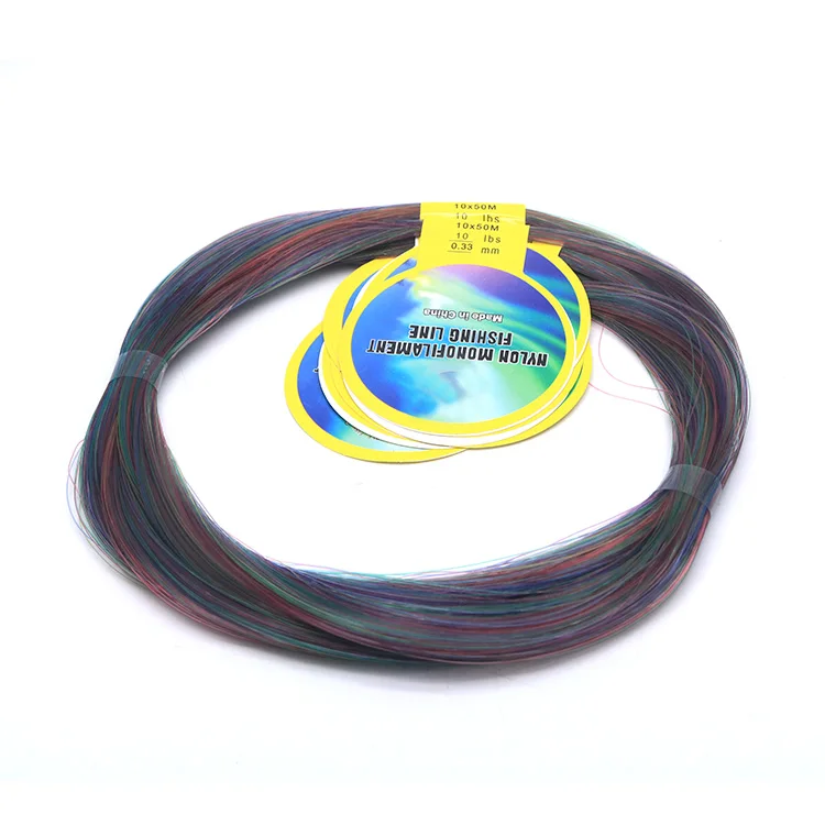 40m*0.5mm factory direct supply Fishing line with competitive price nylon monofilament line