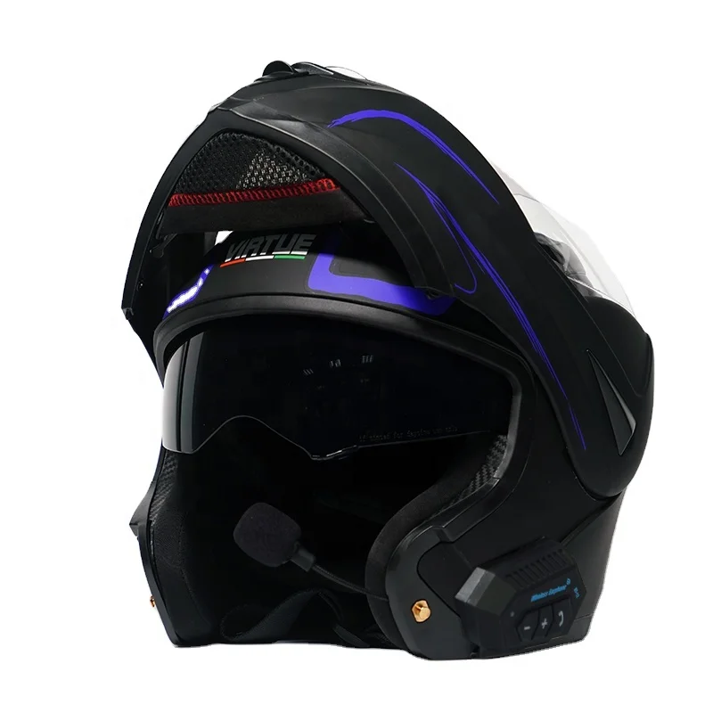 Casco Para Moto Manufacturer Made German Design Abs Material With Dot Approved Helmet Flip Up Modular