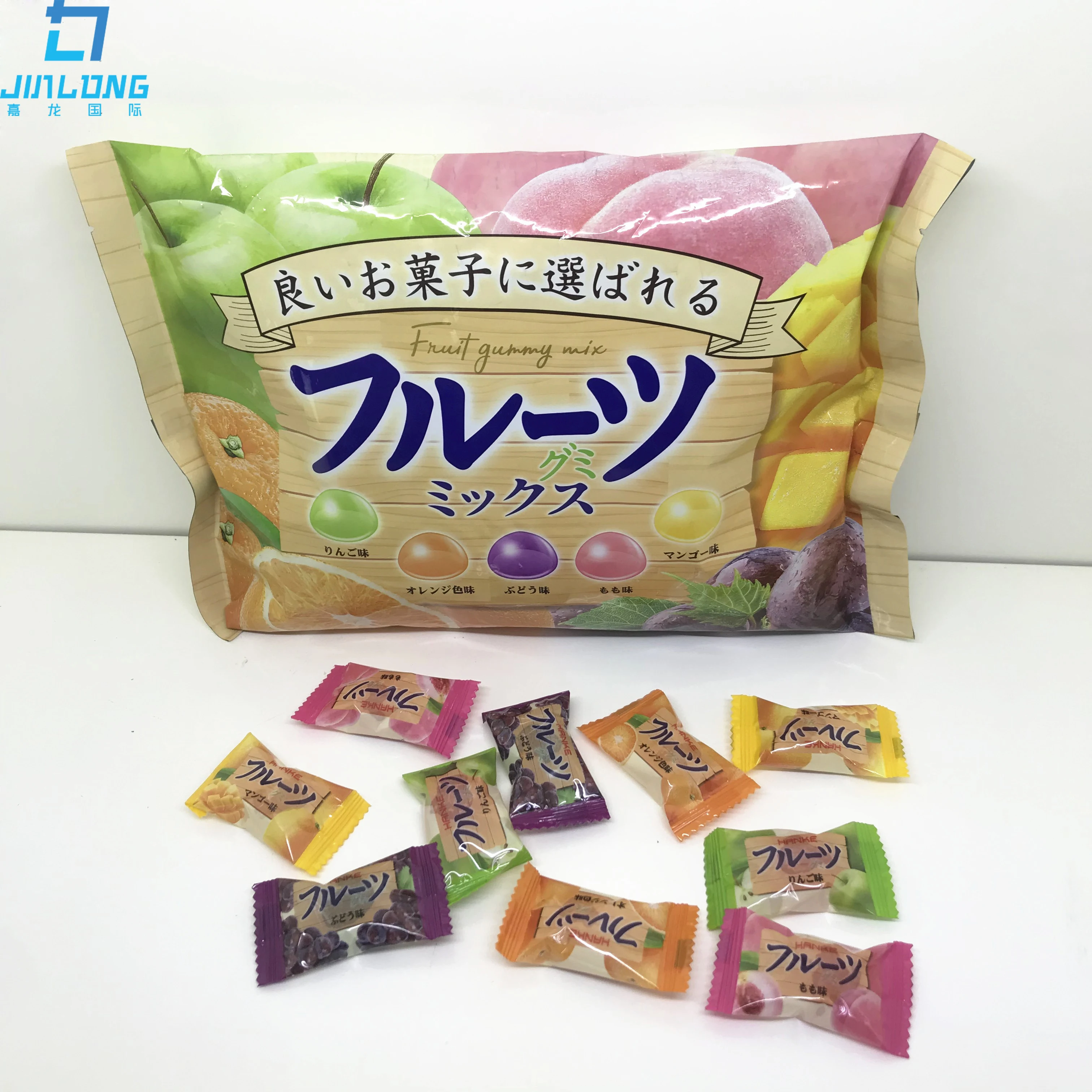 Candy candy high quality fruit flavor soft candy jelly gummy