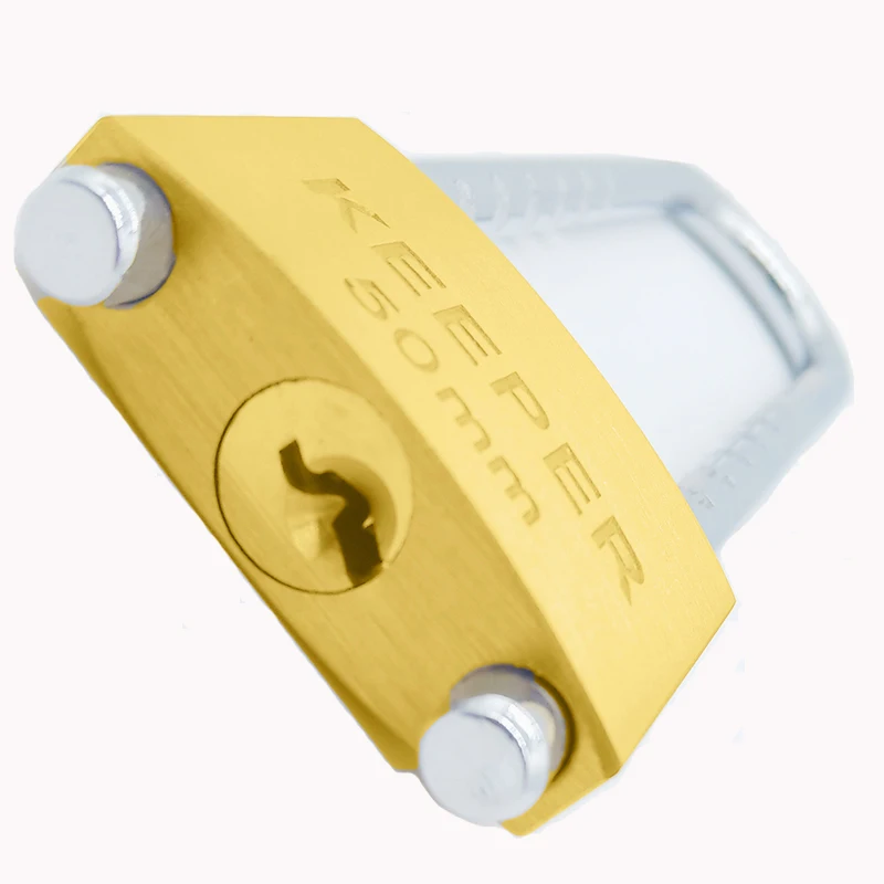 High Security High Quality adjustable shackle padlock anti theft waterproof brass padlock