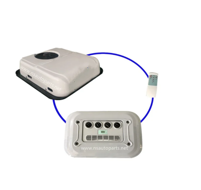 High Quality Rooftop Split Type Electric Parking 12V 24V Truck Battery Air Conditioner