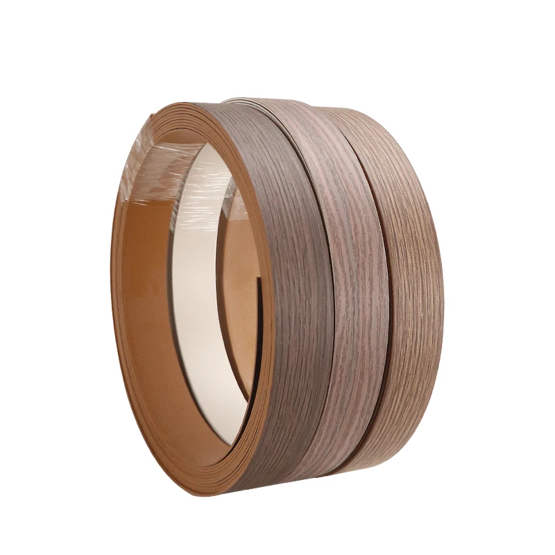 Age Resistant Edge Tape High Quality Flexible Wood Grain 1*19 mm Pvc Edge Banding for Table