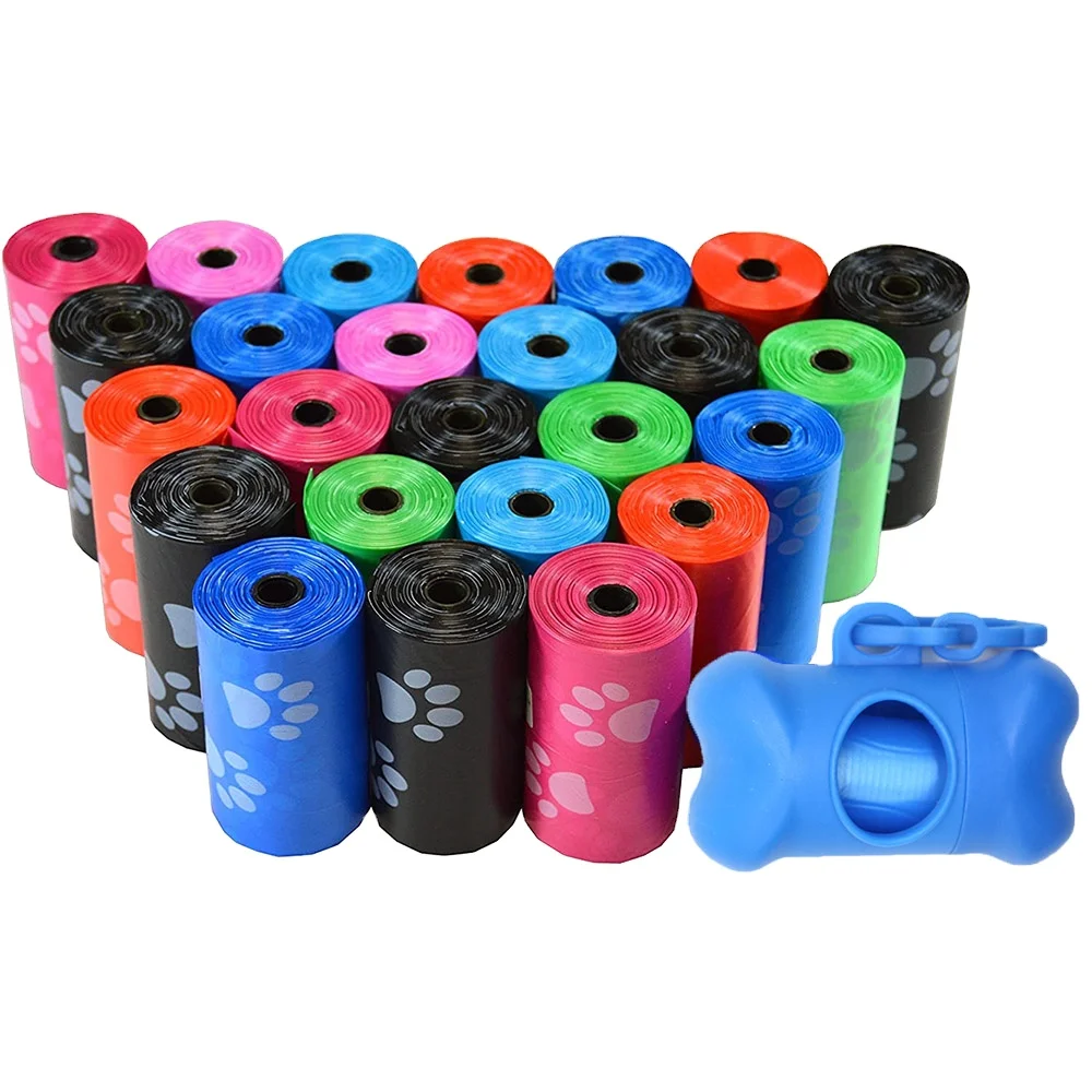 Высококачественный портативный биоразлагаемый пластиковый мешок для собачьего запаха отходов домашних животных собак вапорайзера в рулоне