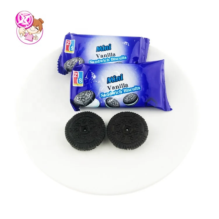 New Arrival 600g Biscuit Cream Filling Sandwich Cookies Cracker Chocolate Cracker Butter Cookies Oreo Cookies for India Market
