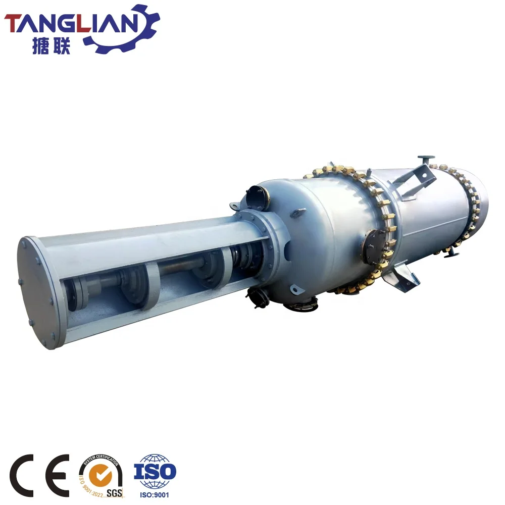 Glass Lined Thin Film Evaporator Wiped Film Evaporator