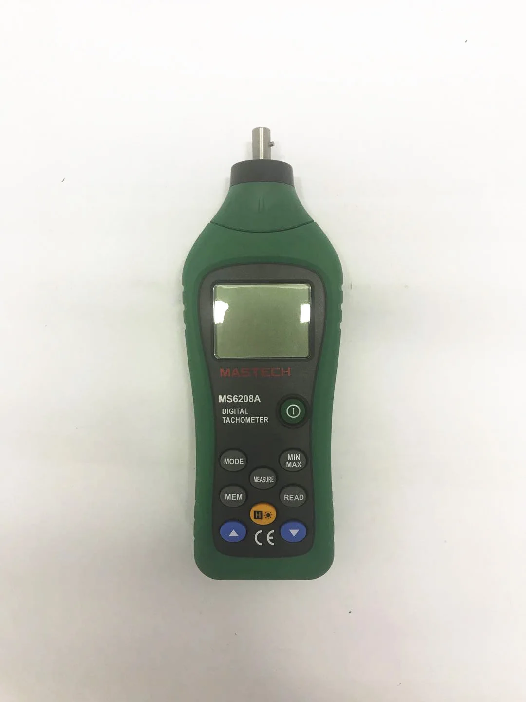  MASTECH MS6208A ЖК-дисплей контактный цифровой тахометр RPM метр с подсветкой и вращением