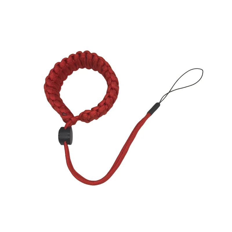 JLW0561 high quality  double layer anti-lost camera adjustable wristband paracord strap for action camera mobile phone
