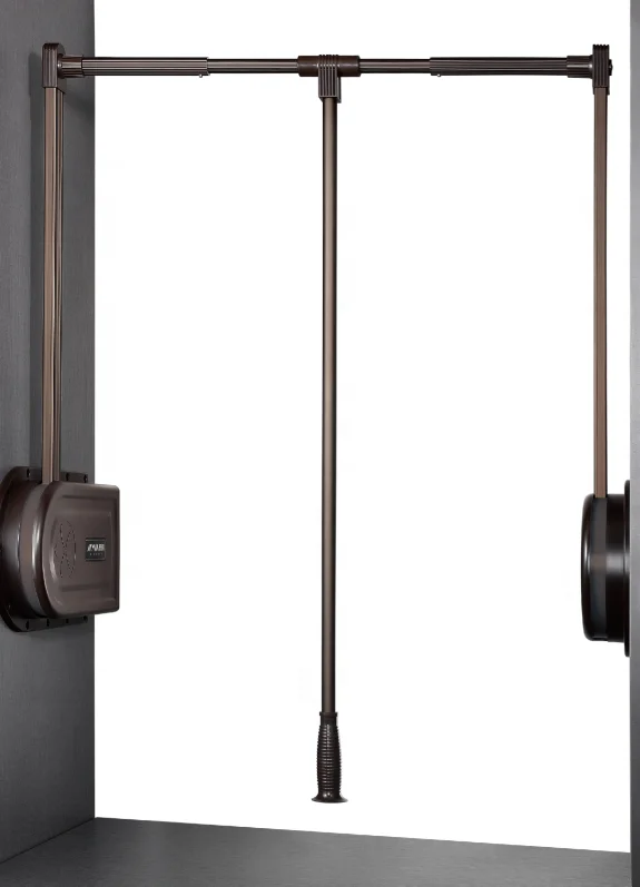 Jayna innovate high quality wardrobe accessories pull down wardrobe lift clothes lifter with soft closing