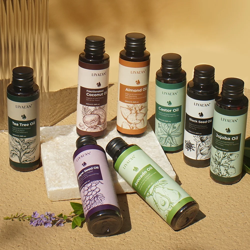 Private Label Bulk Skin Care Organic Carrier Fractionated Coconut Oil For Hair Body